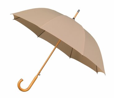 Holzgrip Regenschirm bedrucken mit Logo