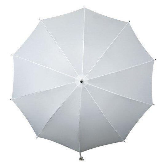 Falcone® Wander-Trekkingschirm mit Schulterband Weiß