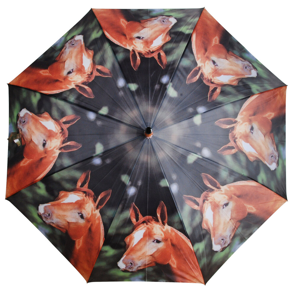 Pferde Regenschirm