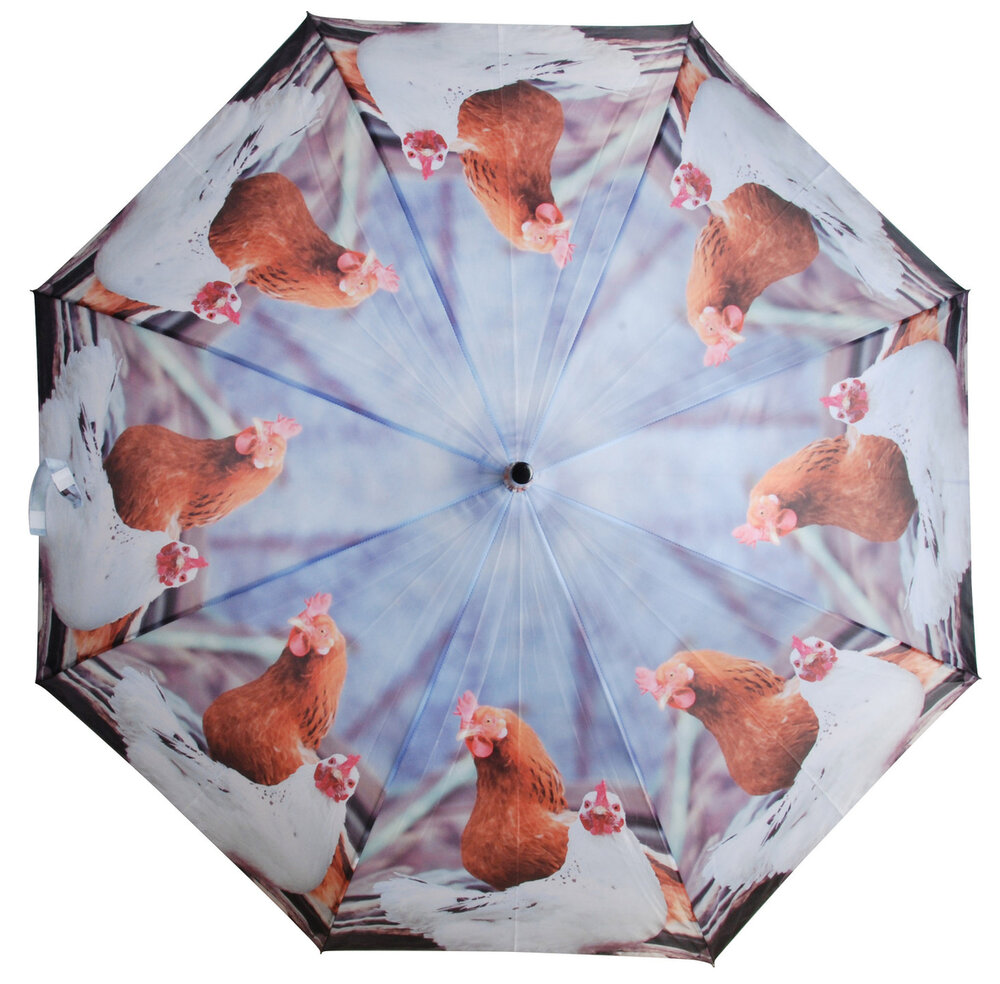 H&uuml;hner Regenschirm 