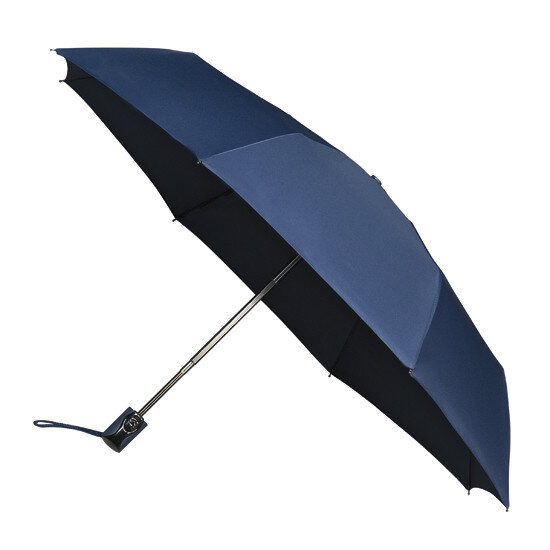 Taschenregenschirm dunkelblau