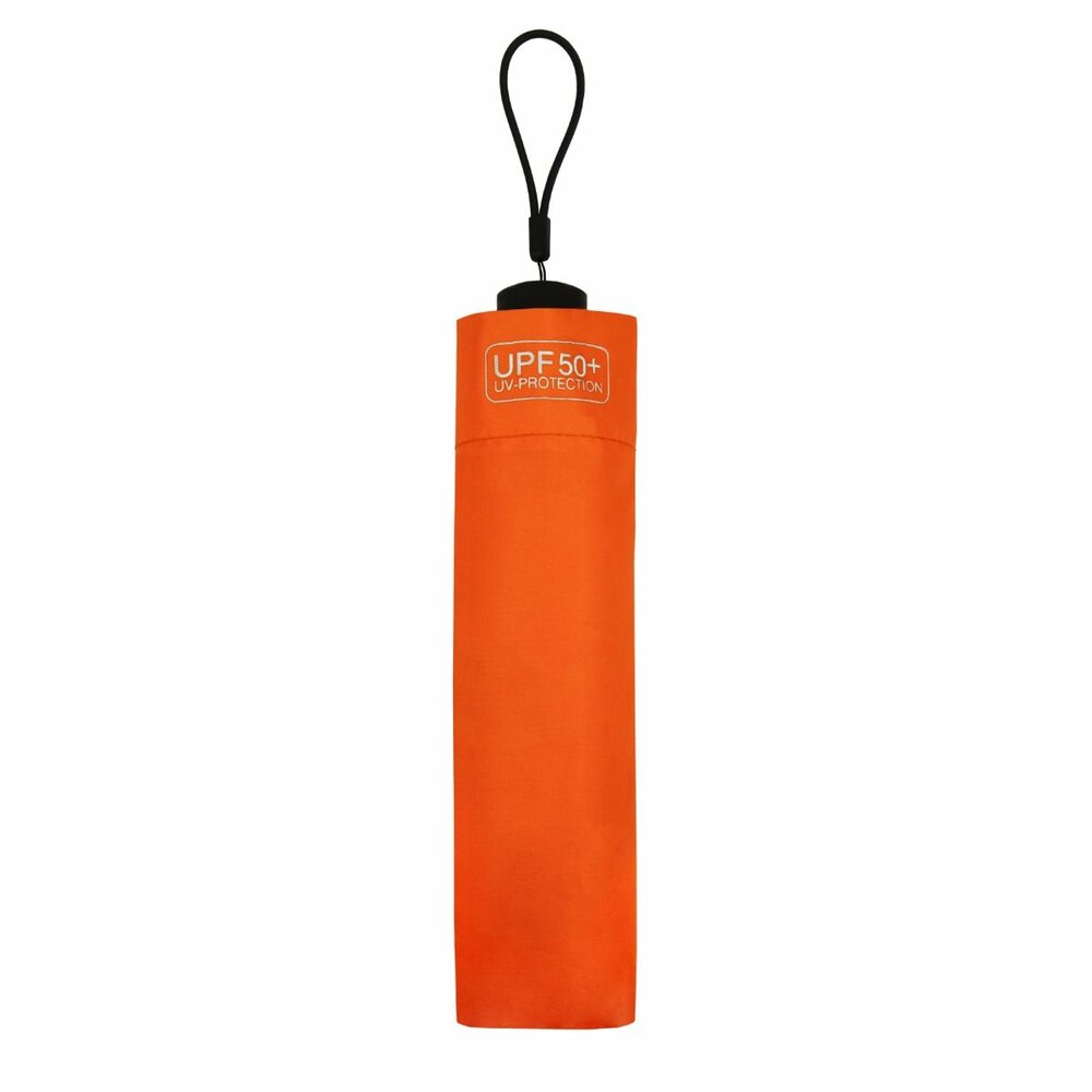 Kompakter UV-Sonnenschirm UPF 50+ in Orange &ndash; FALCONETTI&reg;
