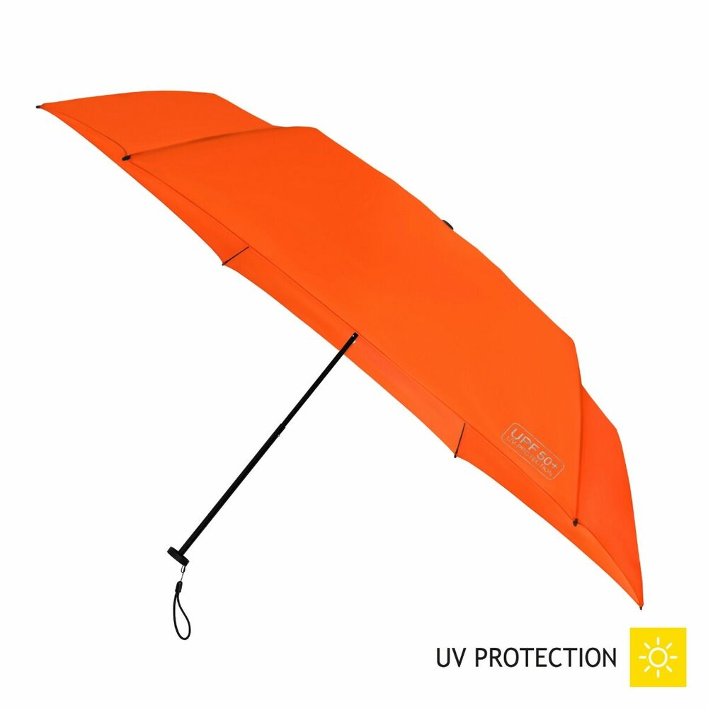 Ultraleichter faltbarer UV-Sonnenschirm Orange von FALCONETTI&reg;