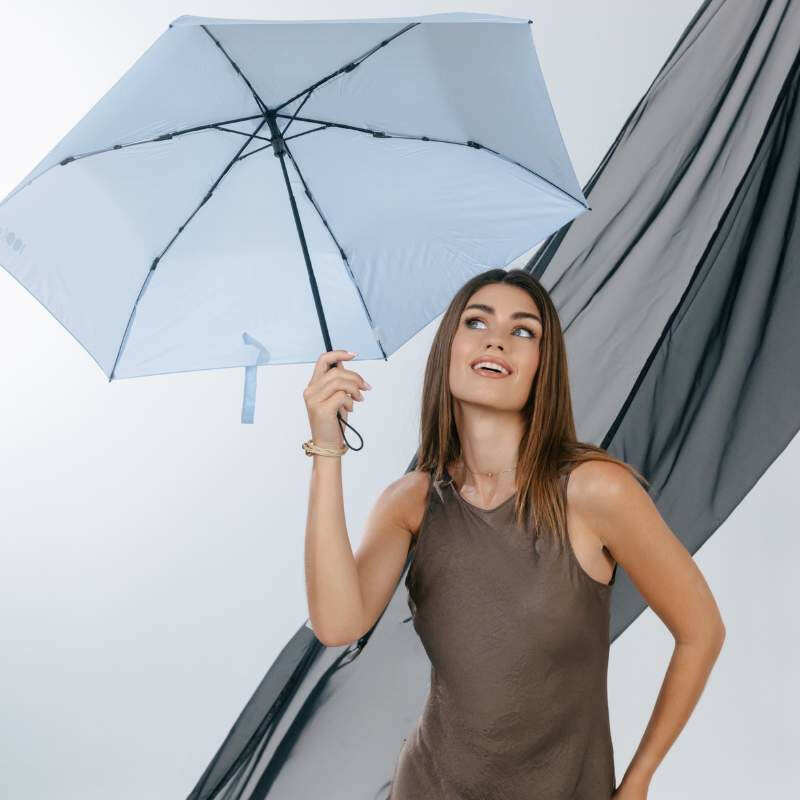 Ultraleichter Sonnenschirm Hellblau