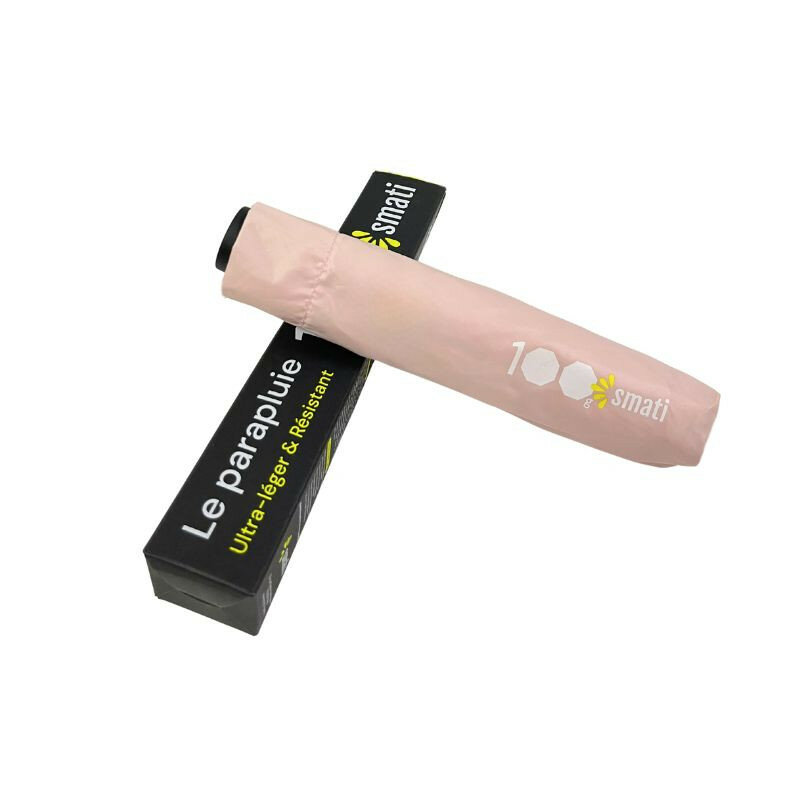 Faltbarer UV-Sonnenschirm Zartrosa &ndash; kompakt, leicht und windfest