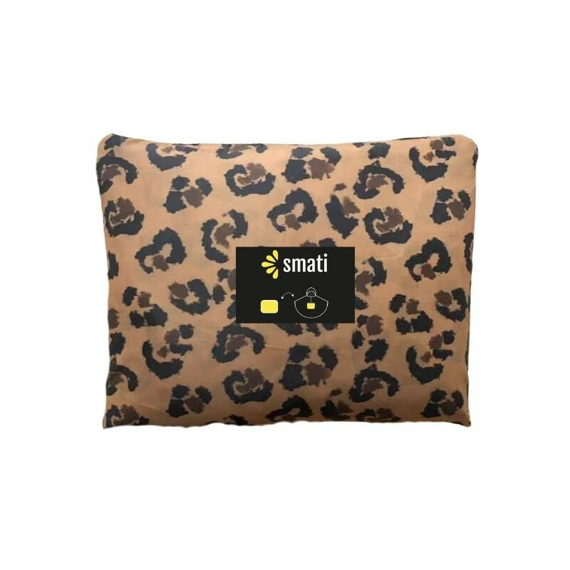 Regenponcho Leopardenmuster,