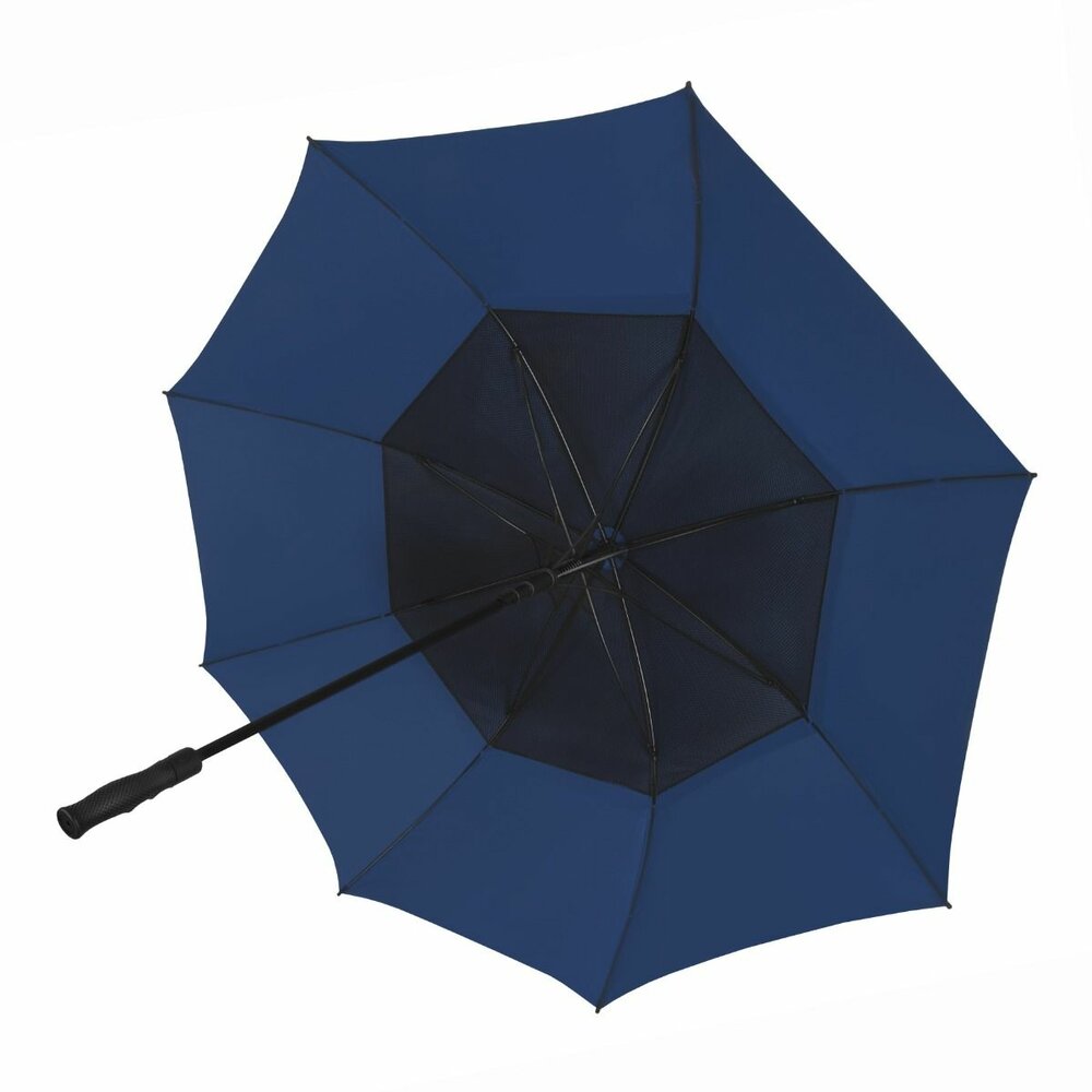 Bedruckter Luxus-Sturmregenschirm XL mit Logo, Foto oder Werbung &ndash; Falcone &ndash; &Oslash; 130 cm