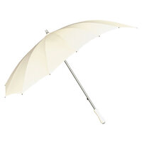 Herz Regenschirm Cremefarbig