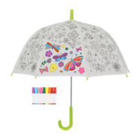 Kinderregenschirm Schmetterlinge