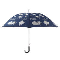  Regenschirm Farbver&auml;ndere Wetter