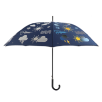  Regenschirm Farbver&auml;ndere Wetter