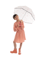 Kinderregenschirm unicorn durchsichtig 3465