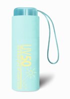 Uv ultraflacher regenschirm mini Aqua