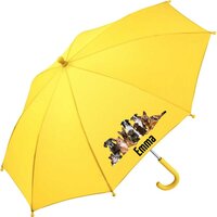 Kinderregenschirm mit Namen und Hund          