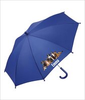 Kinderregenschirm mit Namen und Hund          