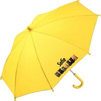 Kinderregenschirm mit Namen und Katze       