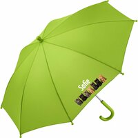 Kinderregenschirm mit Namen und Katze       