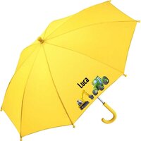 kinderschirme mit name und Bagger