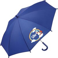 Magischer Einhorn-Regenschirm f&uuml;r Kinder mit Namensstickerei und Wolken-Design