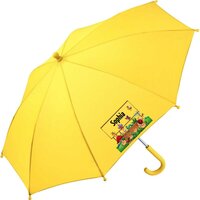 Kinderregenschirm mit Namen und Schmetterling/Marienk&auml;fer /und Bienchen     