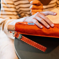 Kompakter Taschenschirm Cognac 28,5 cm