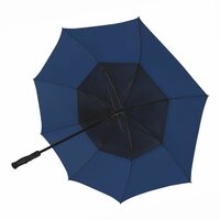 Bedruckter Luxus-Sturmregenschirm XL mit Logo, Foto oder Werbung &ndash; Falcone &ndash; &Oslash; 130 cm
