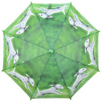 Kinderregenschirm H&uuml;ndchen schwarz/wei&szlig;