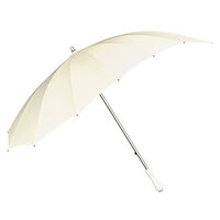 Hochzeitsschirme Herz Bedrucken Cremefarbig