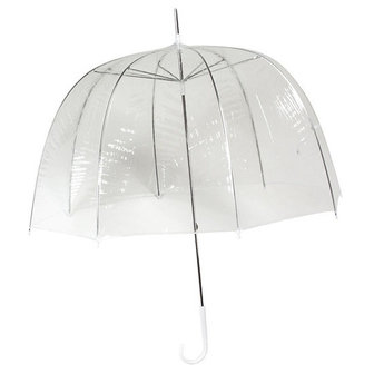 Dracarys Transparenter Kirschblüten Regenschirm PVC Material Passend Für Eine Person 31,5 Zoll Offen Durchmesser Lila