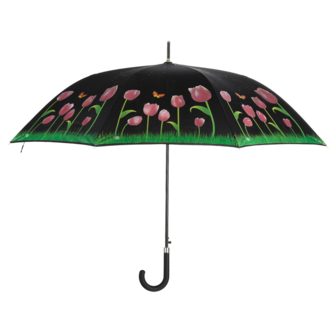 NEU - NEU - NEU Regenschirm Tulpen mit Farbwechsel