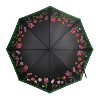 NEU - NEU - NEU Regenschirm Tulpen mit Farbwechsel