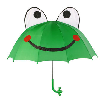 KIDORABLE Kinderegenschirm Frosch