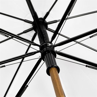 Falcone® Stockschirm Dunkelblau/Weiß Automatik DIAM. CA. 102 CM