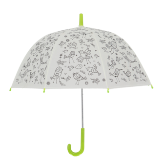 Regenschirm f&uuml;r Kinder zum selber bemalen mitgelferten Markern