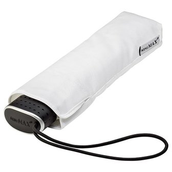 miniMAX® Ultraflacher Taschenschirm Weiß
