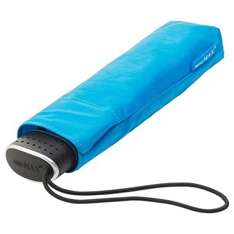 Ultraflacher Taschenschirm Blau