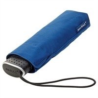 Ultraflacher Taschenschirm Dunkel Blau