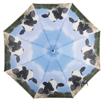 Taschenregenschirm Kühe