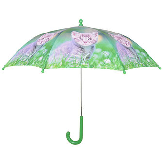 Kinderregenschirm Kätzchen - Grau