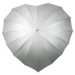Herz Regenschirm bedrucken