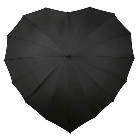 Herz Regenschirm bedrucken