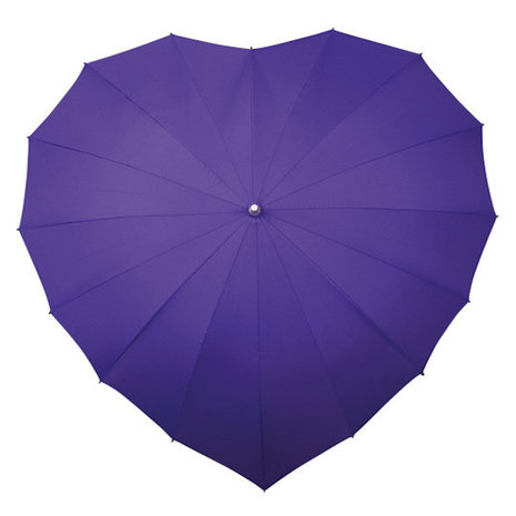 Herz Regenschirm bedrucken
