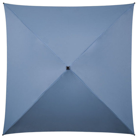 All Square® Regenschirm hell blau