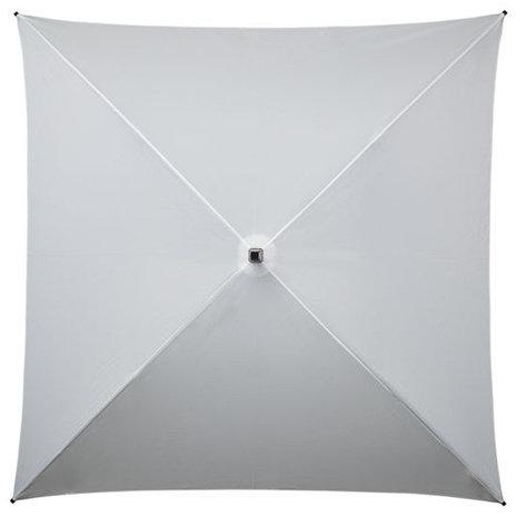 All Square® Regenschirm Weiß