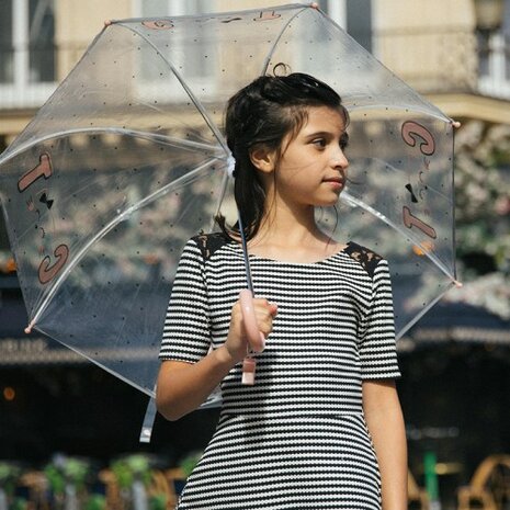 Regenschirm durchsichtig