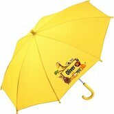Kinderregenschirm mit Namen und Dschungeltieren   mit Fenster