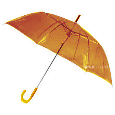Regenschirm Transparent Orange
