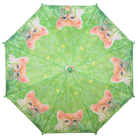 Kinderregenschirm Kätzchen - Orange
