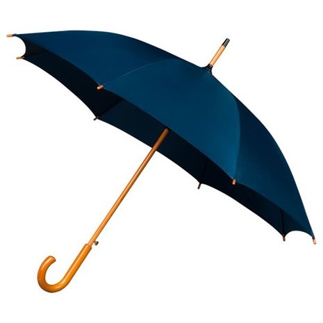 Falconetti® Stockschirm Luxus Dunkelblau - Regenschirme Online