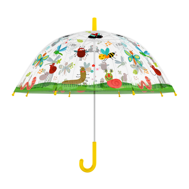 durchsichtige Kinderstockschirme Insekten